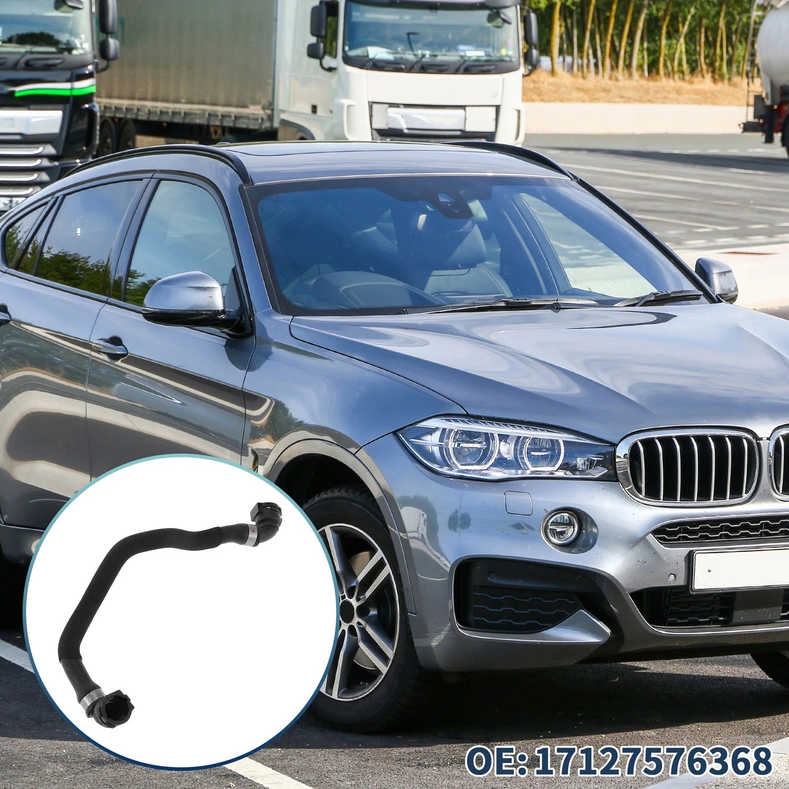 Radiator Coolant Hose Replacement for BMW X5 X6 (2008–2019)