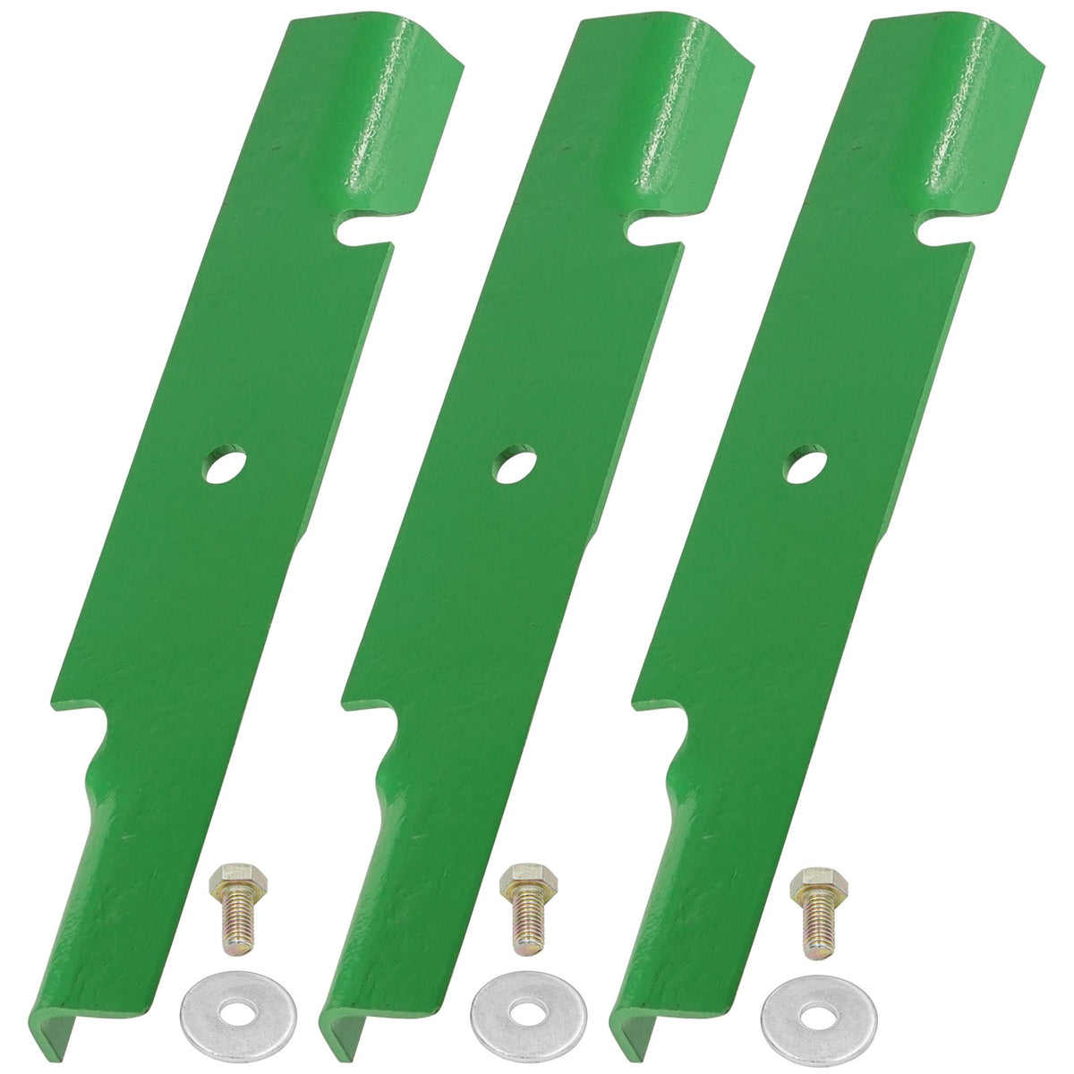 48 Inch Deck Blade with Bolt Replacement for Hustler FasTrak (2020–2024)