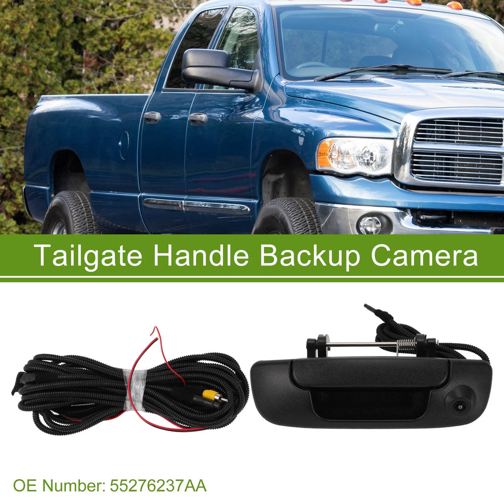 Tailgate Handle Backup Rear View Camera No. 55276237AA for Dodge Ram 1500 (2019–2023)