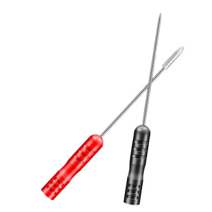 Red and Black Probe Tips for Quick Polarity Identification