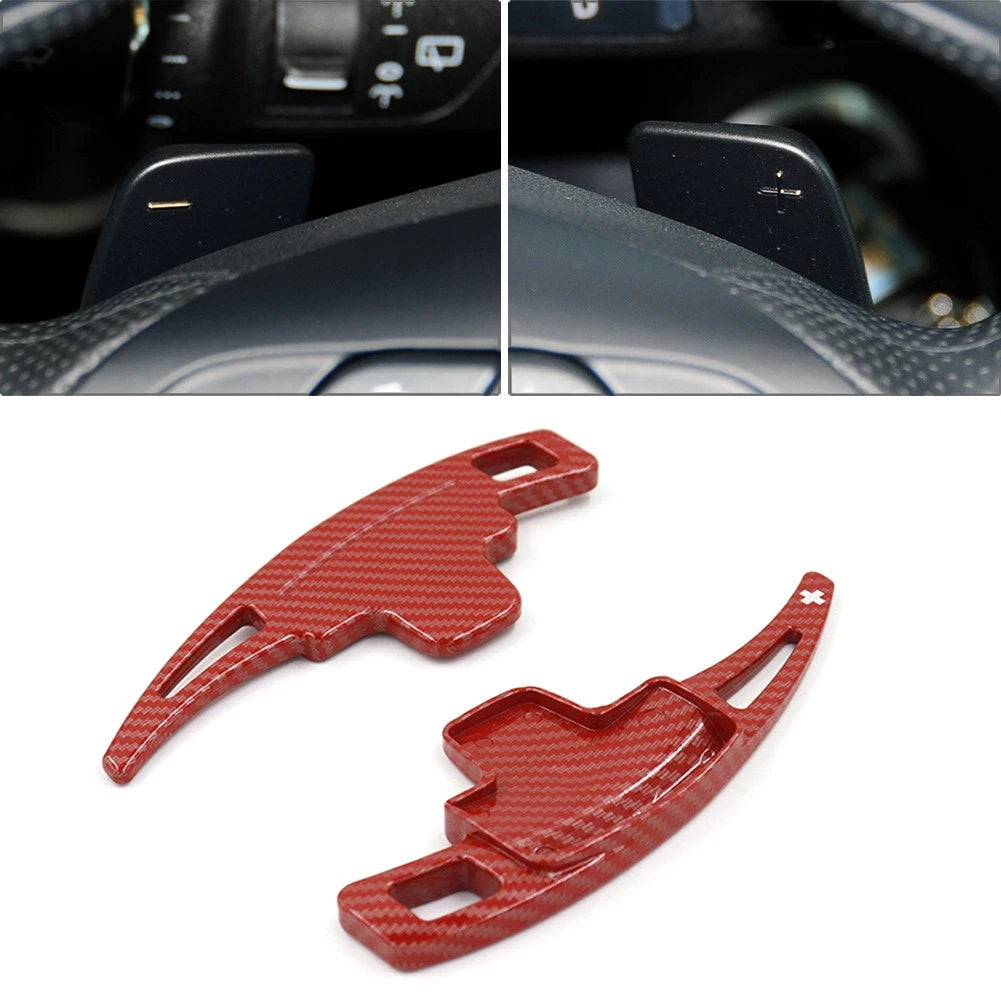 Steering Wheel Shift Paddle Extensions for Mercedes Benz A B E GLK SLK (2010–2020)