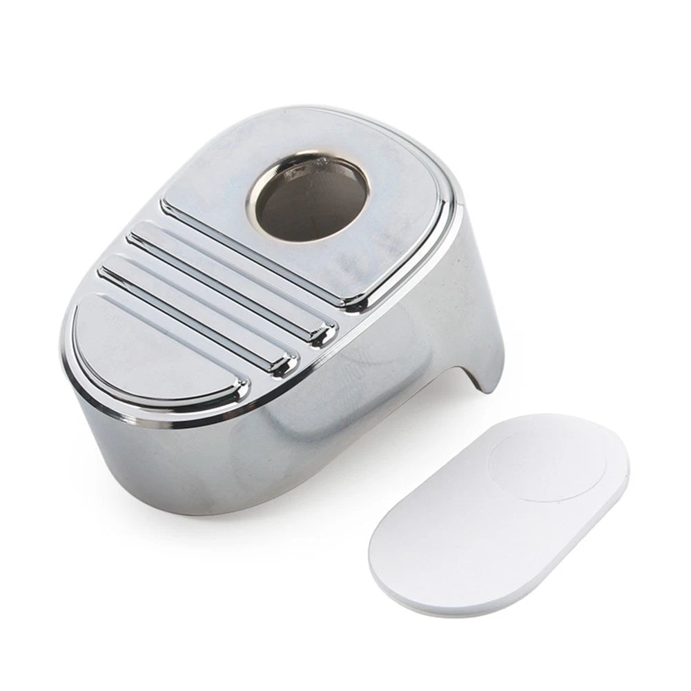 Chrome Tri Line Ignition Switch Cover for Harley Electra Road Glide (2014–2022)