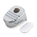 Chrome Tri Line Ignition Switch Cover for Harley Electra Road Glide (2014–2022)