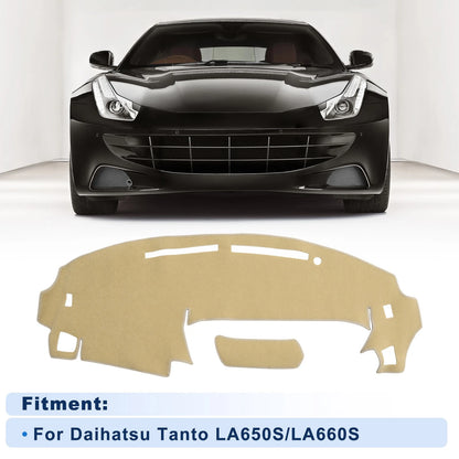 Dash Cover for Daihatsu Tanto LA650S/LA660S (2015–2020) Polyester Beige