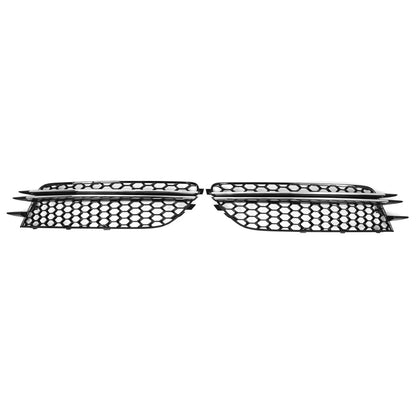 Honeycomb Front Bumper Fog Light Grille for Audi A6 C7 (2012–2015)