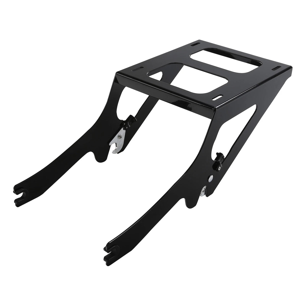 2X Black 2-Up Mounting Rack for Harley Heritage Classic FLHCS (2018–2025)