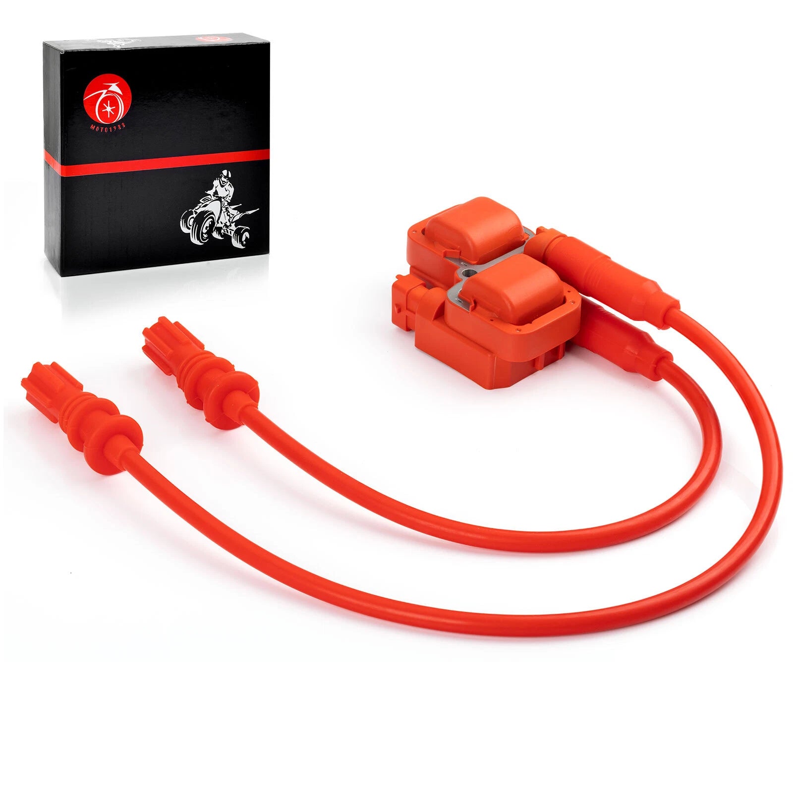 Ignition Coil + Spark Plug Wire Cap for Polaris Sportsman 850 1000 (2012–2024)