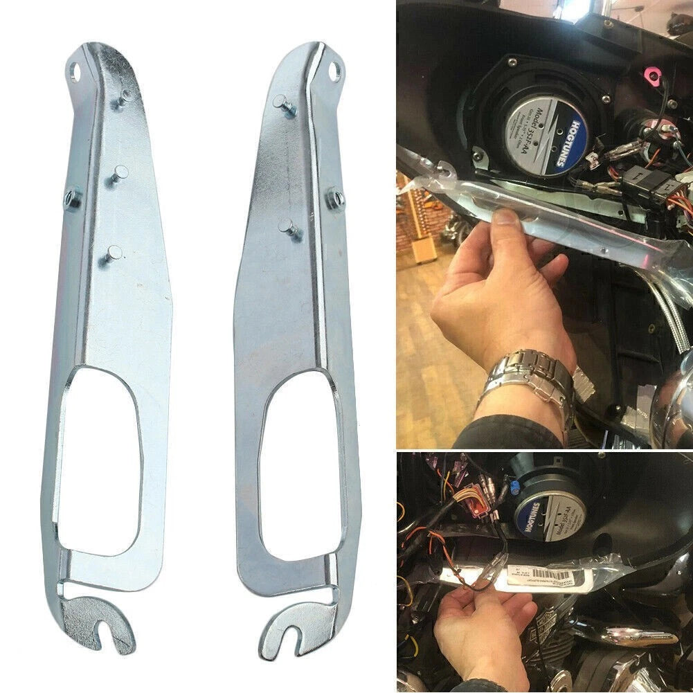 Inner Fairing Support Bracket for Harley FLHX (1996–2013) Silver