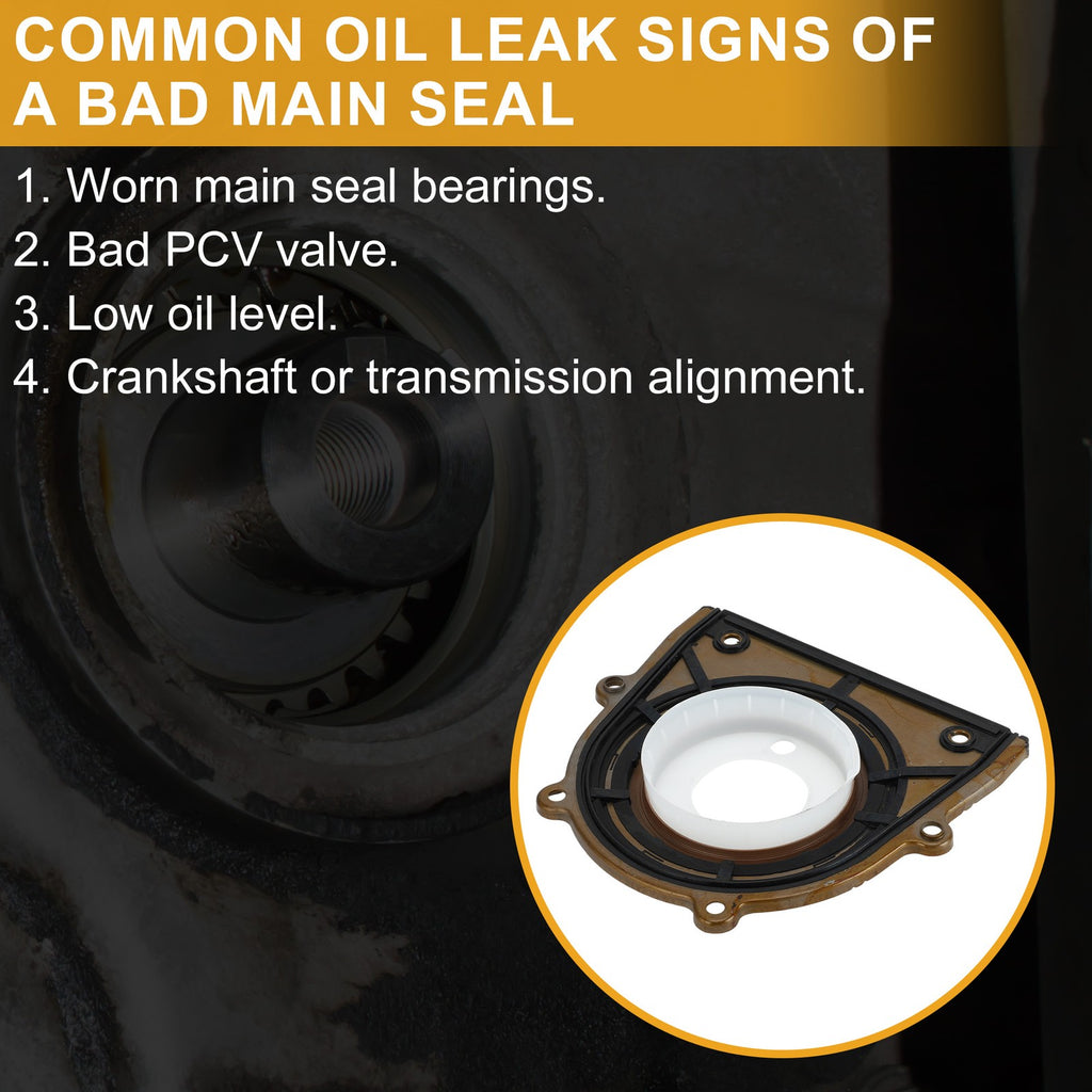 Rear Crankshaft Oil Seal with Flange for Mazda (2005–2015)