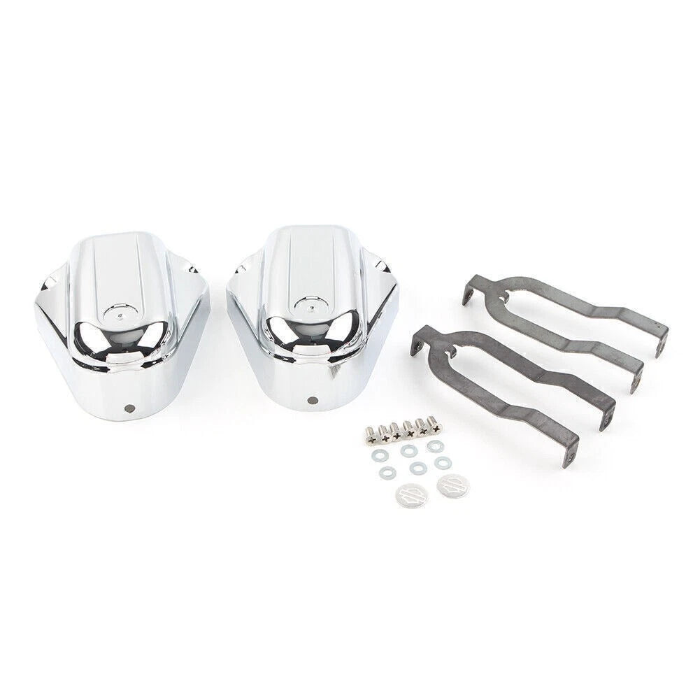 Chrome Rear Swingarm Axel Phantom Cap for Harley Softail (2008–Present)