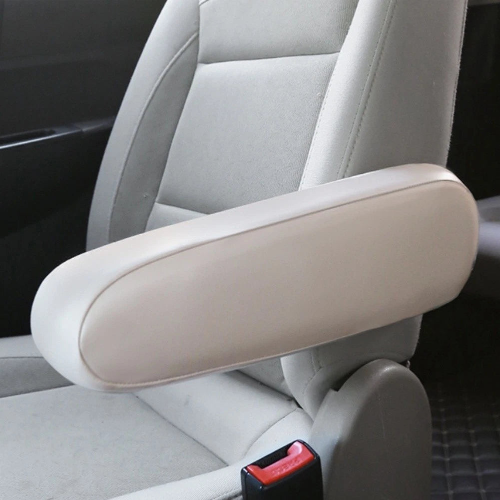 Car Seat Armrest Cover for - Elastic PU Leather