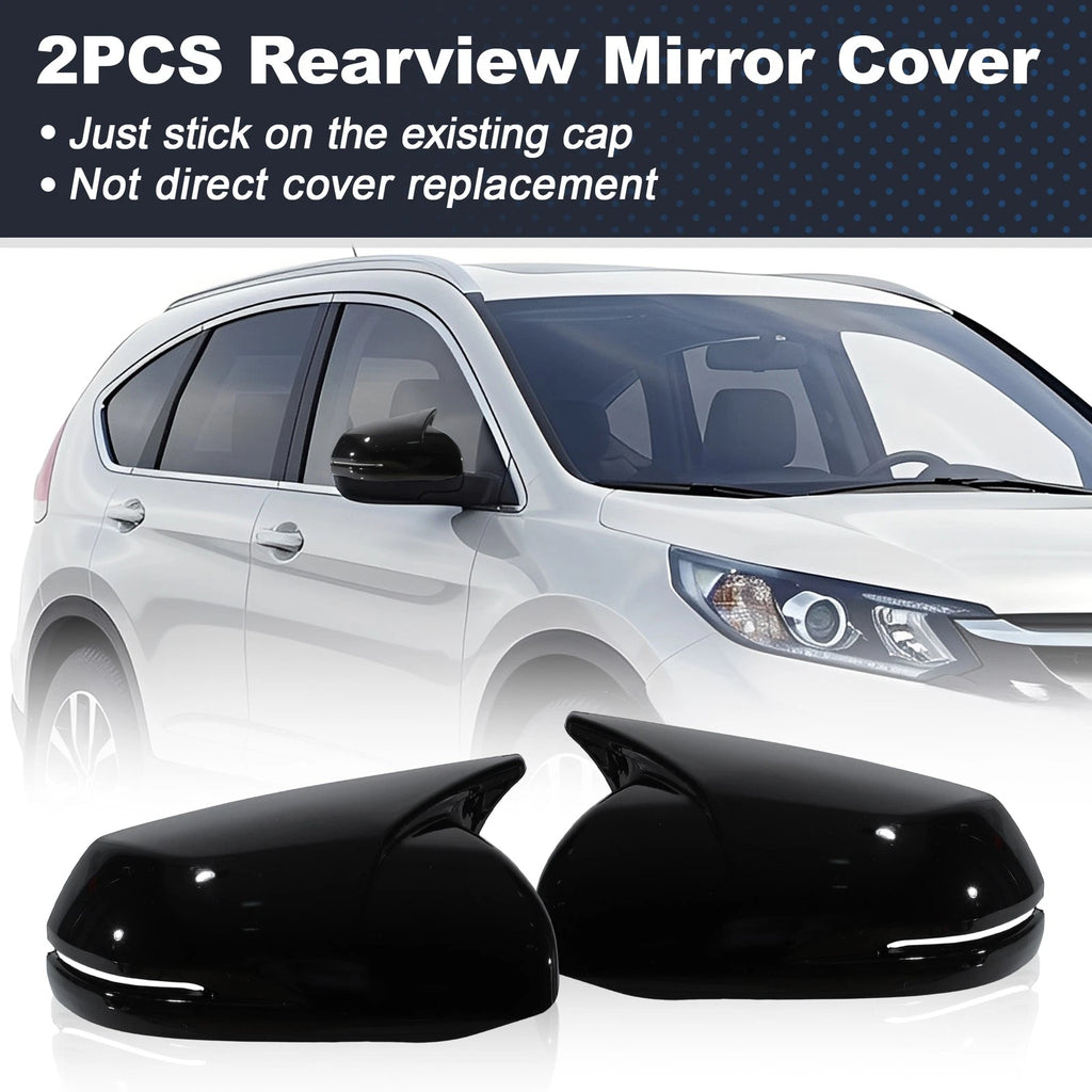 2PCS Rear View Mirror Cover Cap for Honda CRV (2017–2022)
