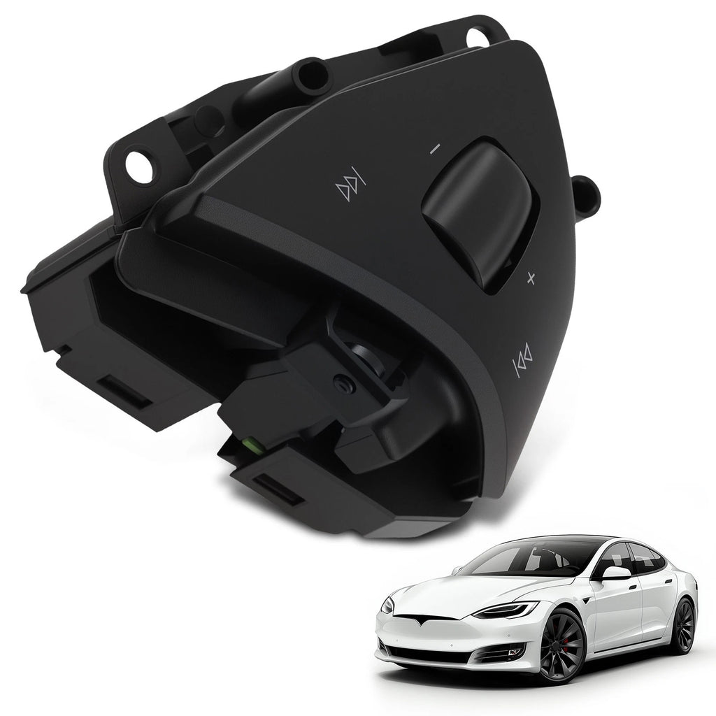 Left Steering Wheel Control Button for Tesla Model S X (2012–2023) 101324200J 101324200H