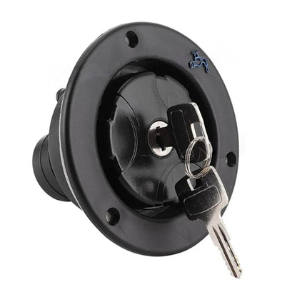 Water Lock Inlet Locking Hatch Tank Cap for RV Motorhome Camper