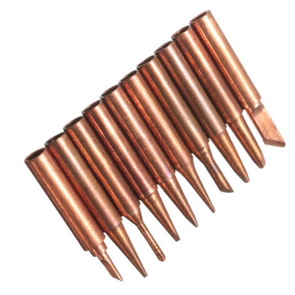10X 900M-T Soldering Tips for Electric Iron (Compatible with )