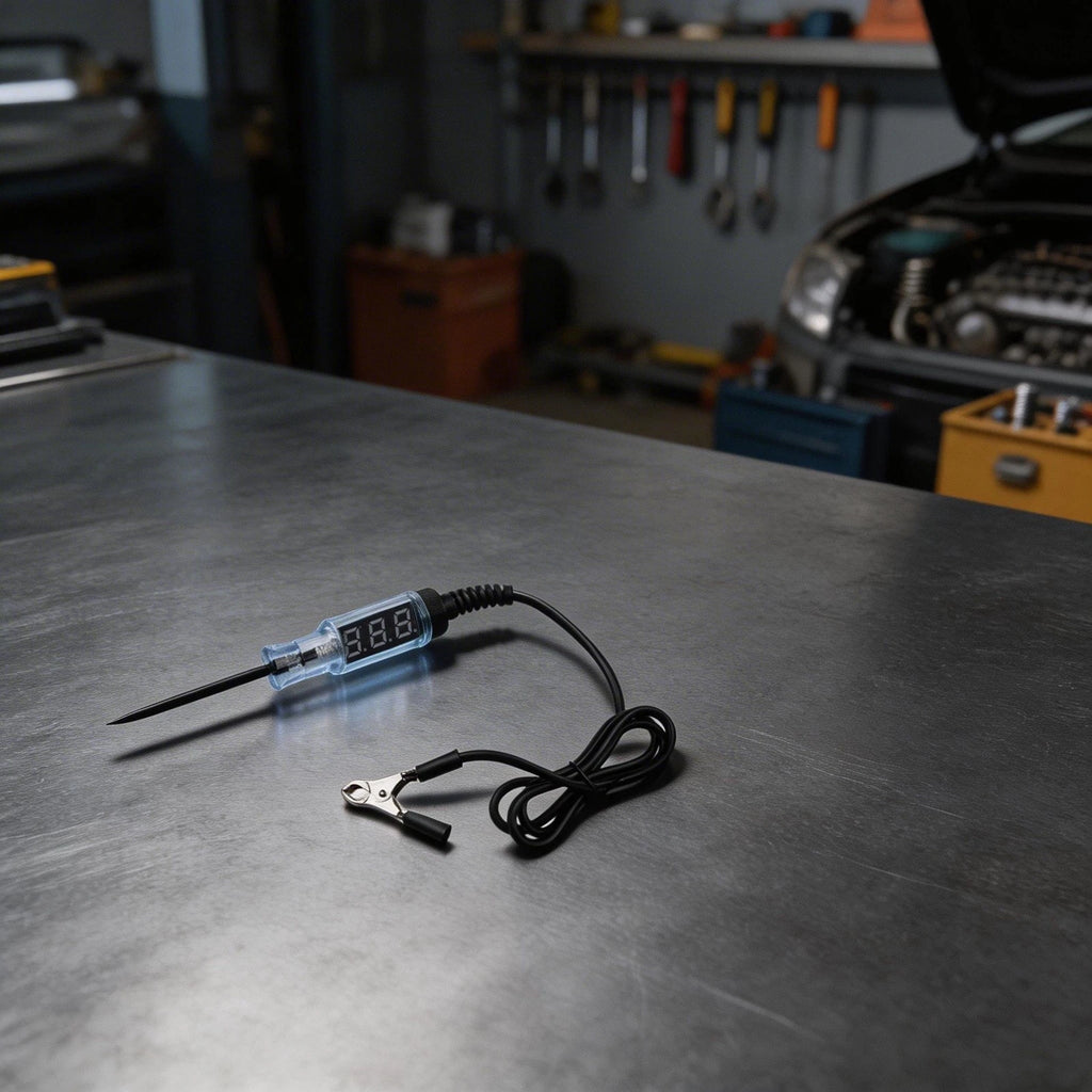 Voltage Tester Pen for 6V 12V 24V DC Circuits with LED Lights