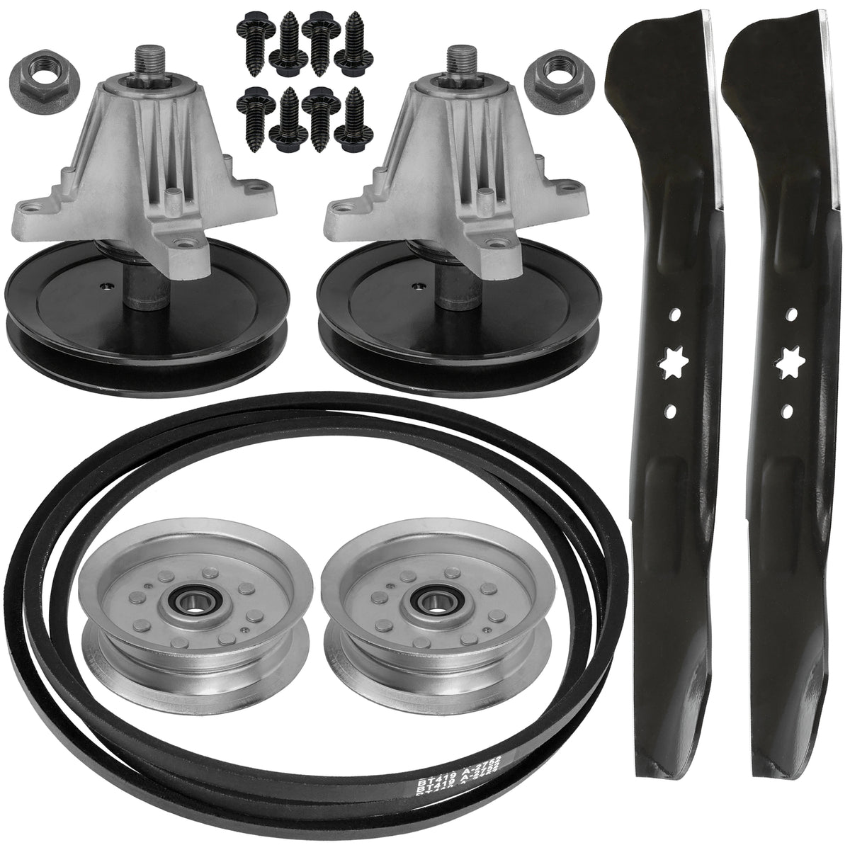 Deck Spindle and Blade Belt Replacement for MTD T2800 T3100 (1998–2004)