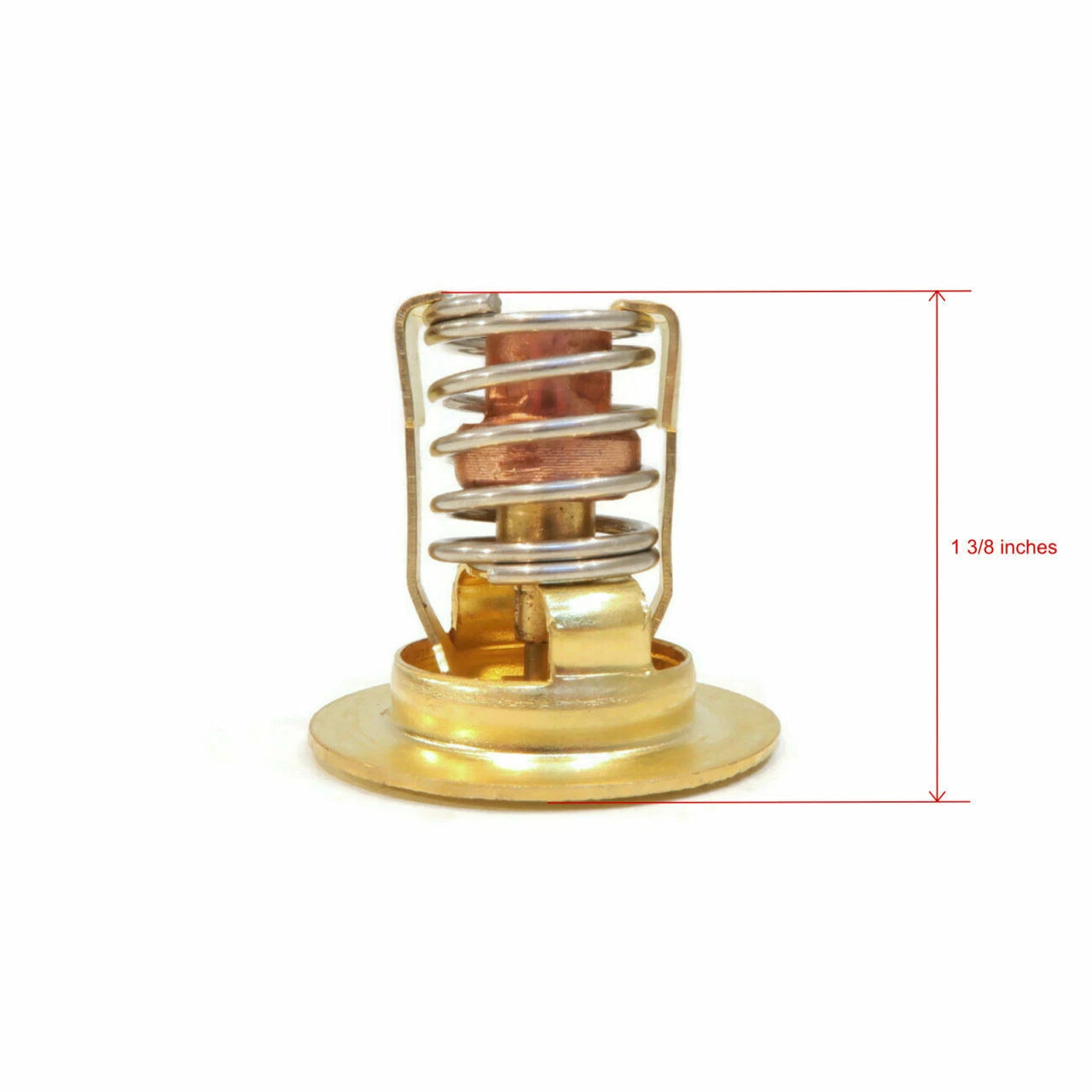 Thermostat Kit 140°F for Volvo Penta OMC Cobra Stern Drive 7.4L 8.2L (1979–1999) 3853983