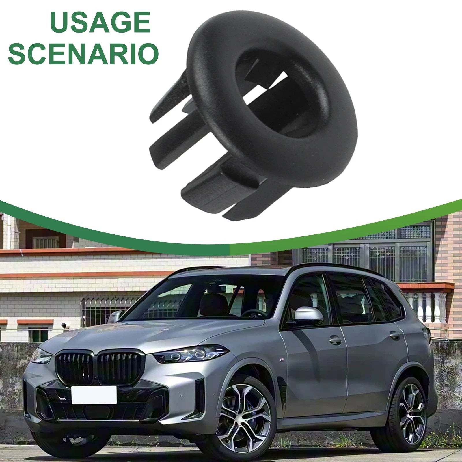 Door Lock Rod for - Black Connector