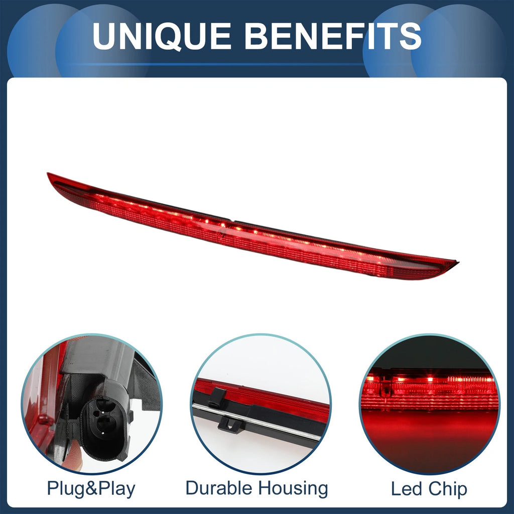 LED Third Brake Light for VW Touareg (2003–2010) Red Housing