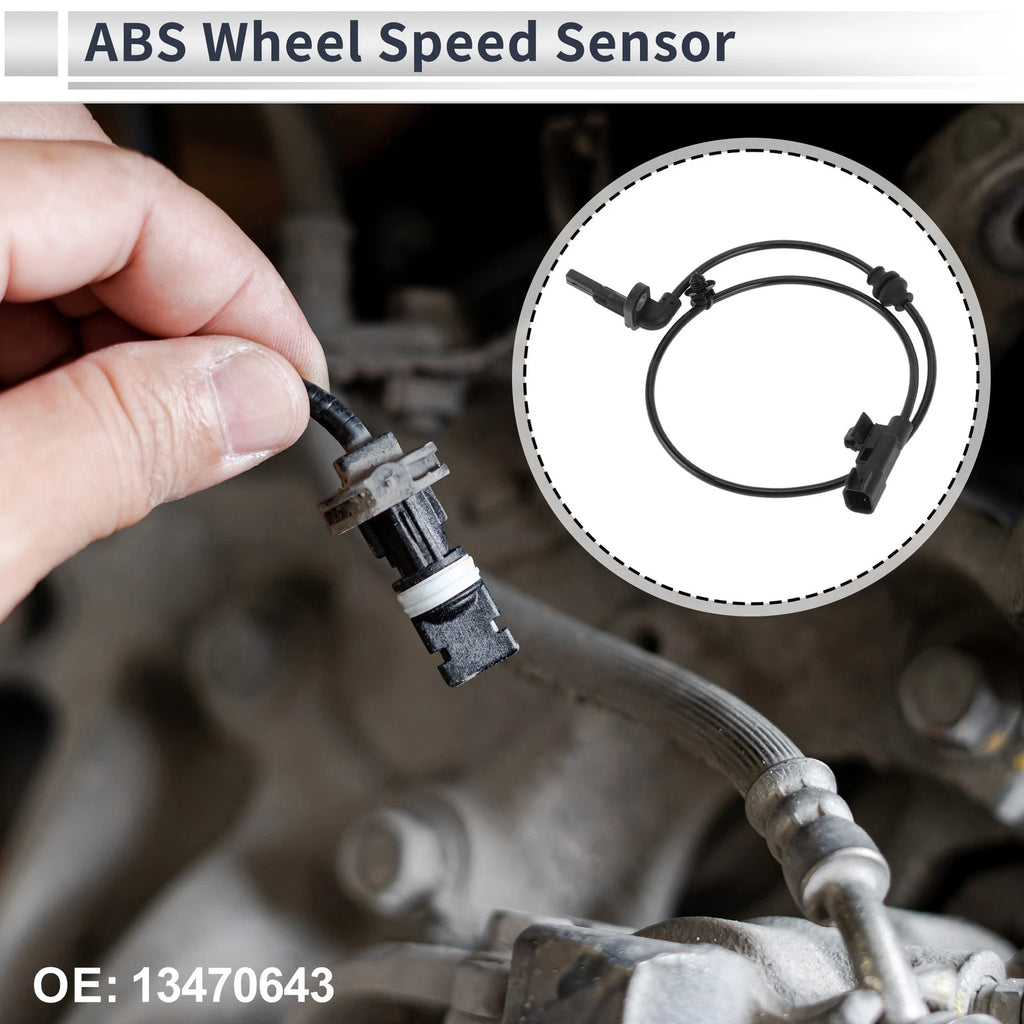 Rear Left ABS Wheel Speed Sensor Replacement for Chevrolet Cruze (2011–2016)