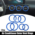 Air Conditioning Outer Vent Rings Covers Kit for Mercedes A-Class (2016–2021)