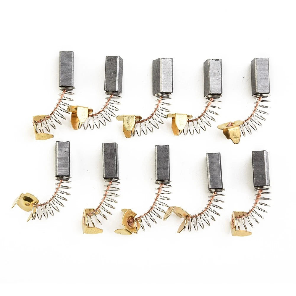 Carbon Brushes for Angle Grinder Rotary Hammer Drill (10 Pack)