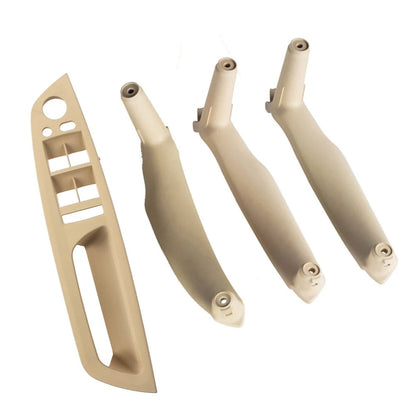 Set of 4 Inner Door Pull Handle Trim Covers for BMW X5 E70 X6 E71 E72 Beige RHD