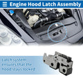 Hood Latch Assembly for Volkswagen Rabbit (2006–2009) Replacement
