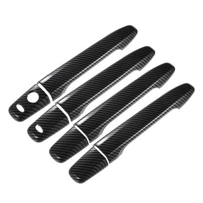 Door Handle Cover Replacement for Mitsubishi Outlander Carbon Fiber Pattern (2014–2021)