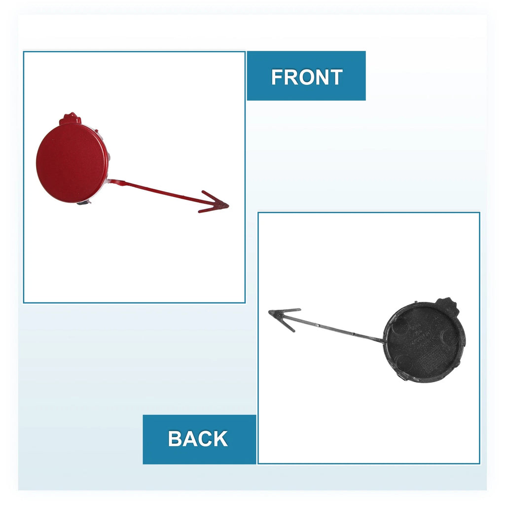 Front Bumper Tow Hook Cover for Volkswagen Golf 6 MK6 (2009–2013) Red