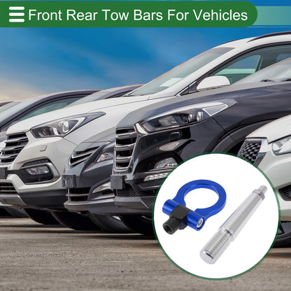 Tow Hook for Mitsubishi Lancer EX (2007–2012) 23.6mm Aluminum Alloy Blue