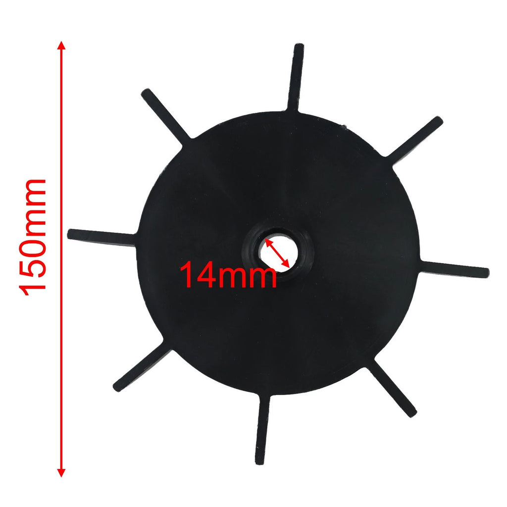3P Solid Fan for Direct Drive Piston Compressor Replacement