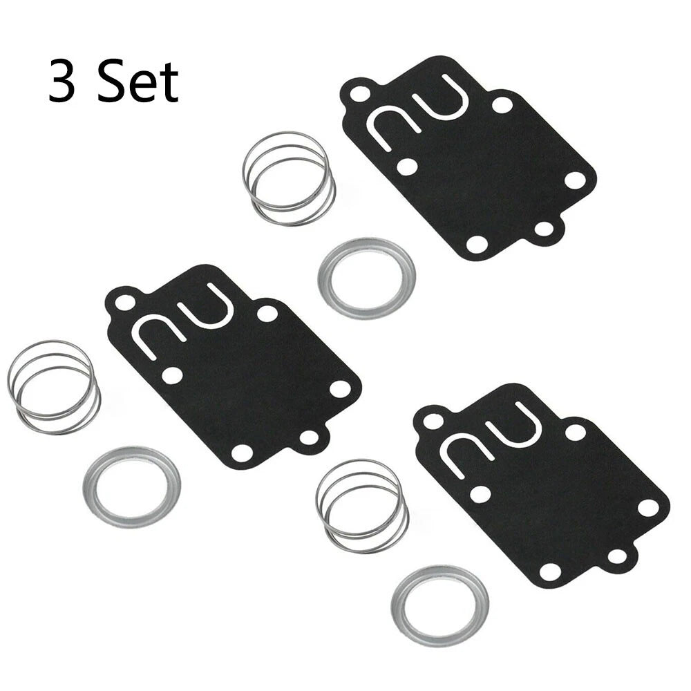 Set of 3 Carburetor Diaphragm Rebuild Kit for B&S (270026, 272538, 272538S, 272637)