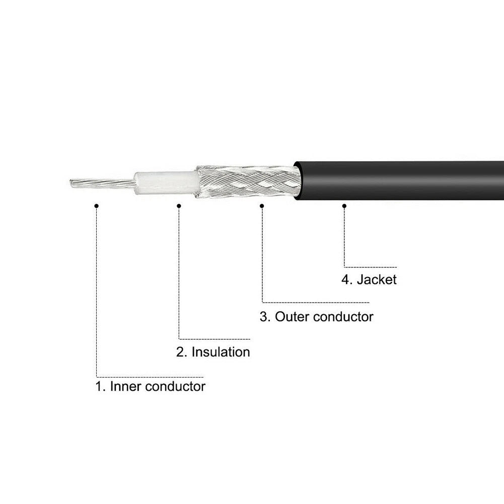 TS9 Male to Female Extension Cable for Improved Connection