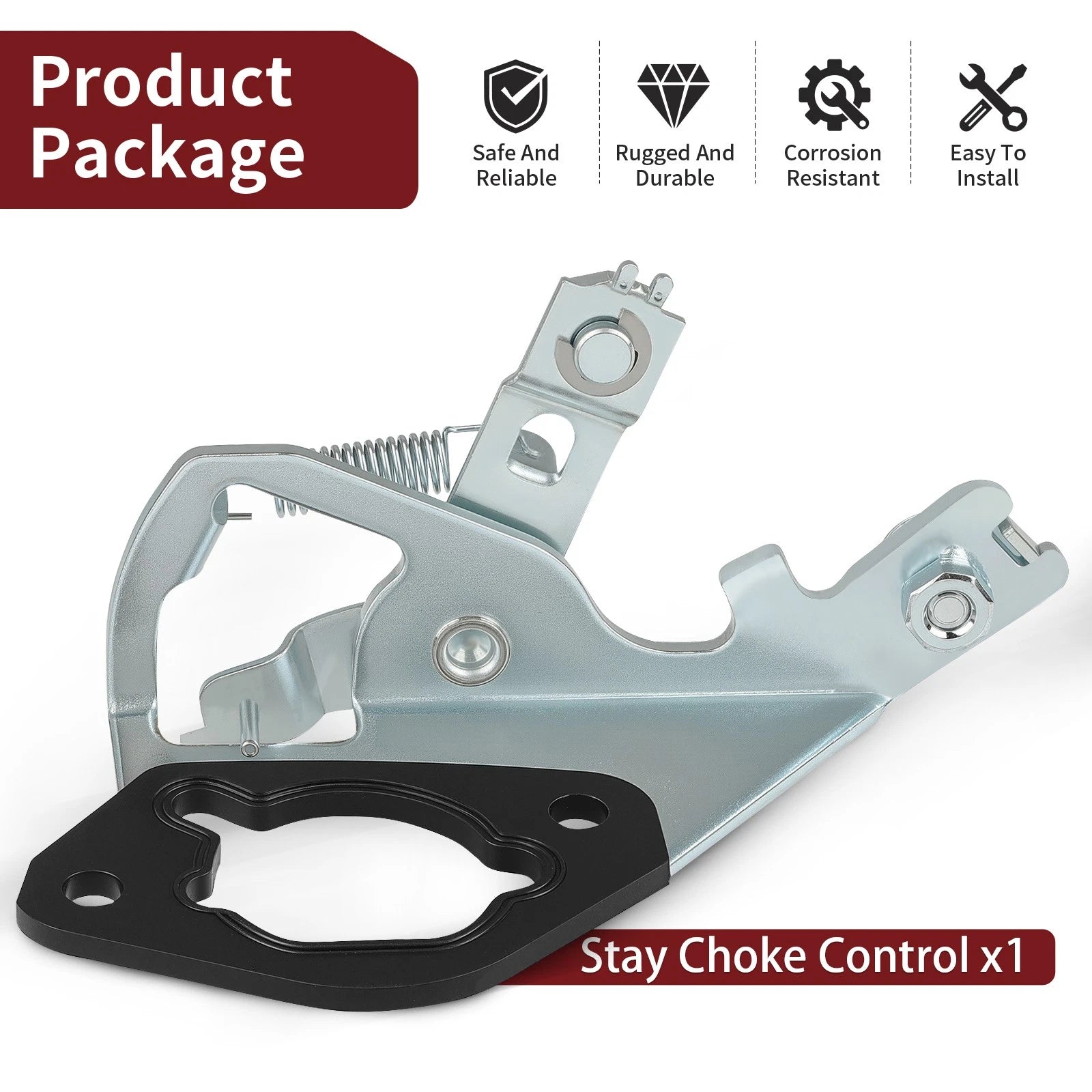 Stay Choke Control for Honda GX240 GX270 GX340 GX390 (2000–2023) 16590-ZE2812
