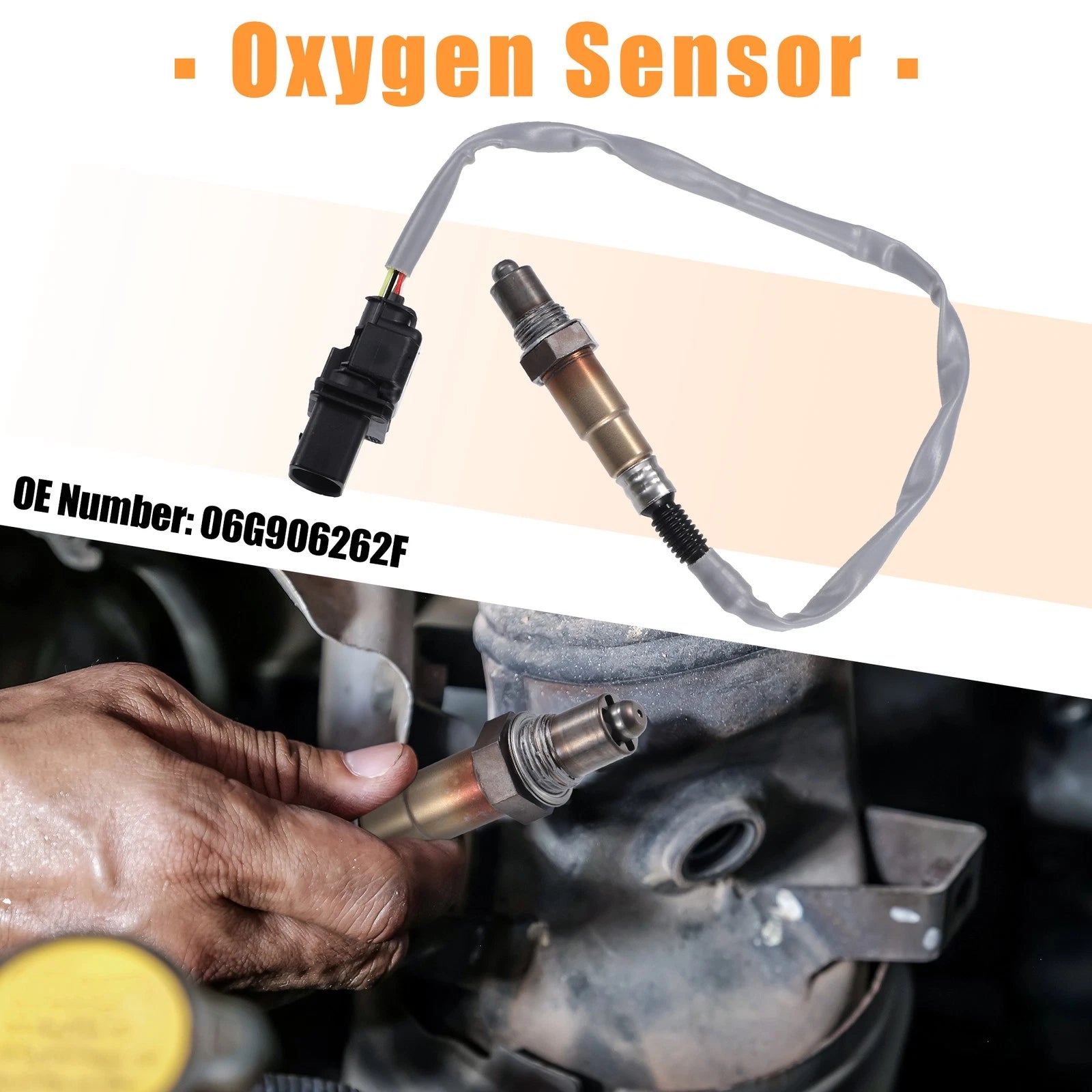 Front Upstream Oxygen Sensor O2 for Volkswagen Jetta (2011–2015)