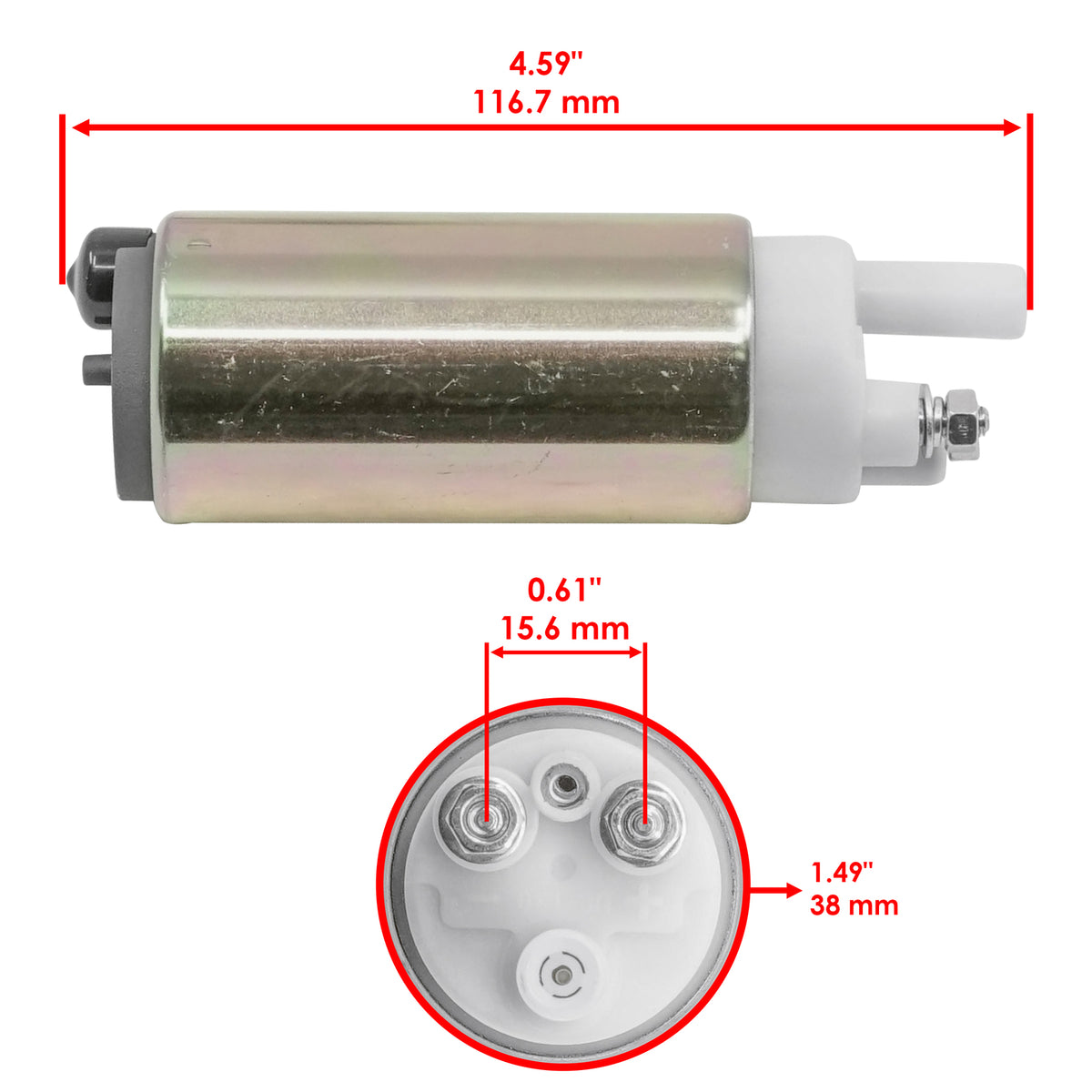 Fuel Pump Assembly for Kawasaki JT1500 Jetski STX-15F (2004–2015)