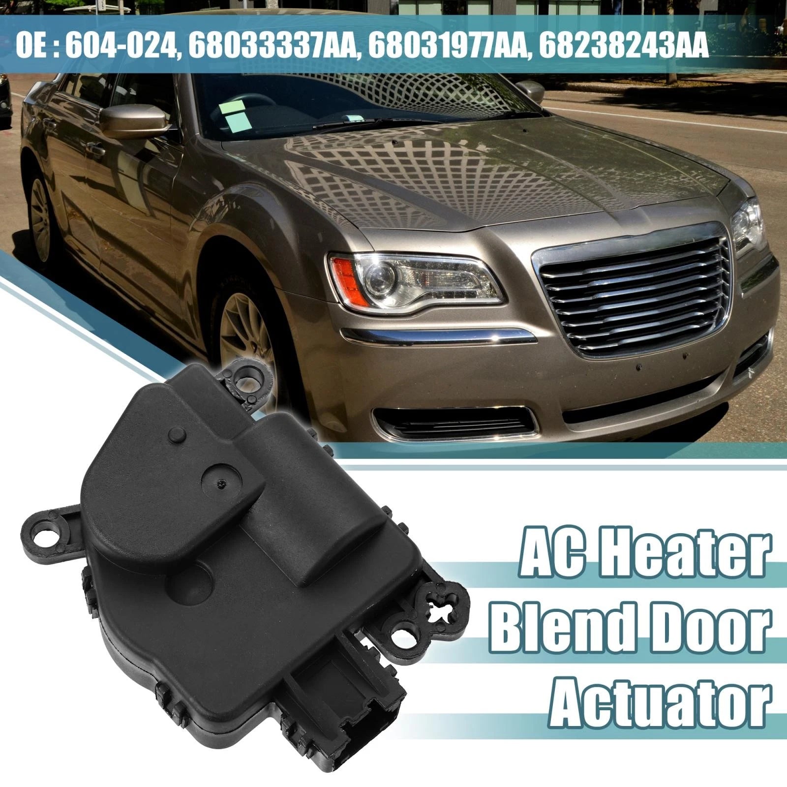 Heater Blend Door Actuator Replacement for Chrysler 300 and Dodge 2015-2016