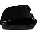 Black Razor Trunk Backrest Rack Plate for Harley Road Glide (2009–2013)