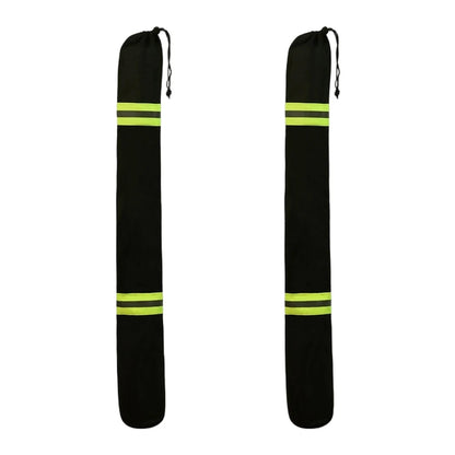 2X Foam Covers for Yacht Trailer Guide Poles Black 9x95cm