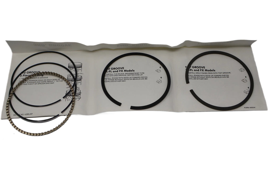 OEM Piston Ring KTI +.010" for Harley-Davidson Twin Cam (1999–2006)