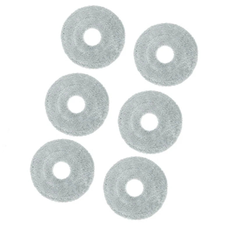 6 Pack Microfiber Mop Cloths for Dreame D30 Ultra Robot