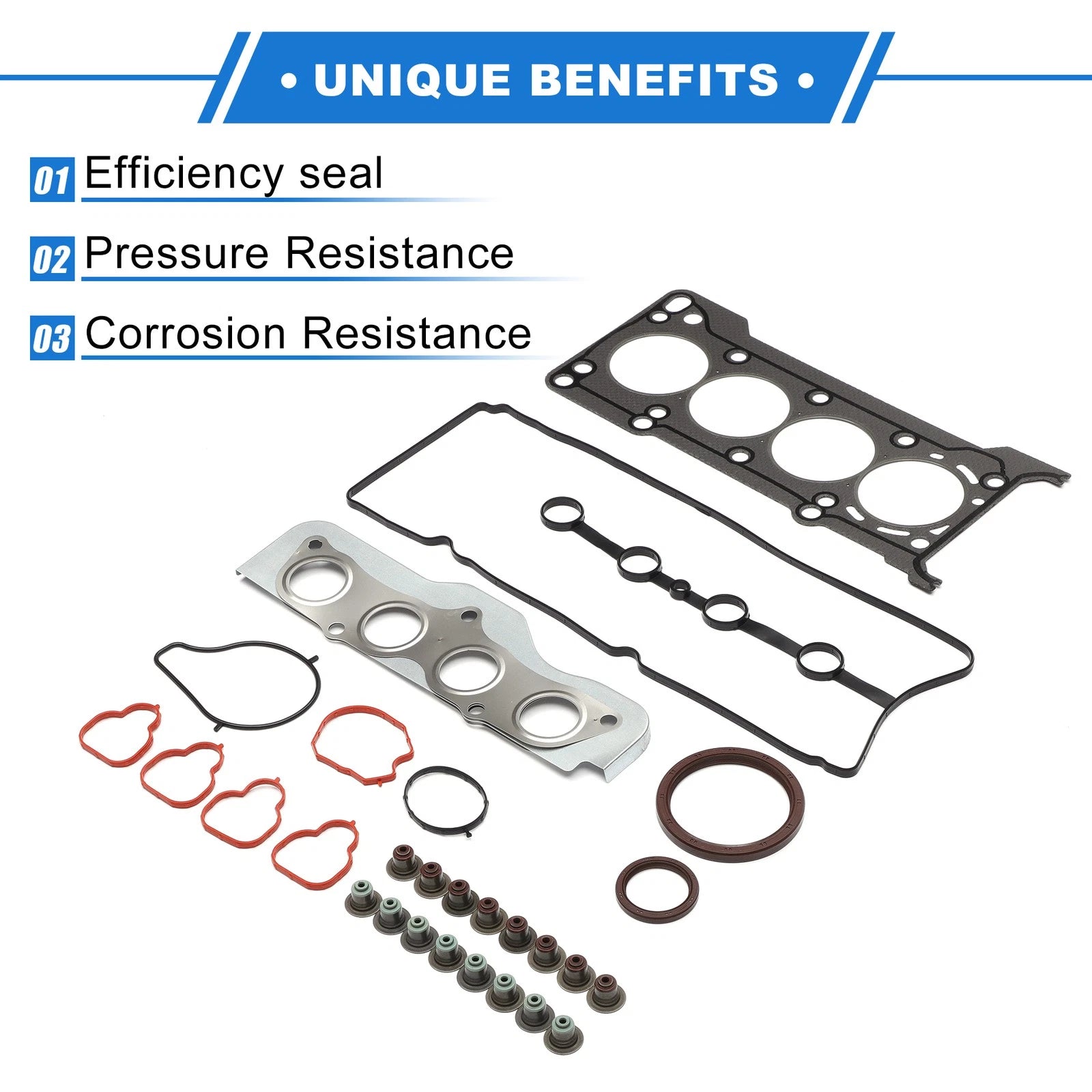 Cylinder Head Gasket Kit for Mazda 3 (2008–2008) Replacement Set