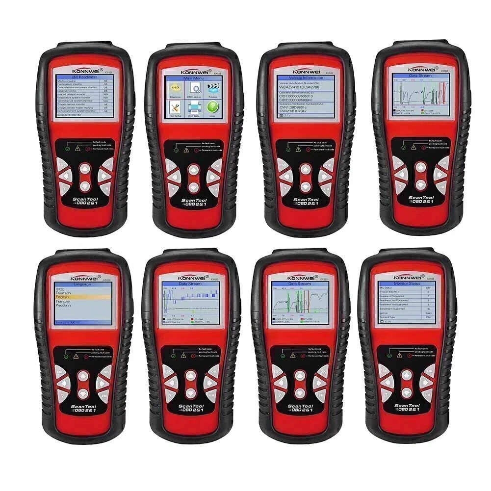 OBD2 EOBD Car Fault Code Reader for Universal Vehicles (2010–2023)