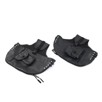 Soft Lowers Chaps Leg Warmer Bag for Harley Touring Road Glide (2014–2023)