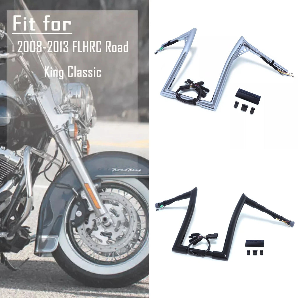 Pre-wired Handlebar for Harley FLHRC Road King Classic (2008–2013)