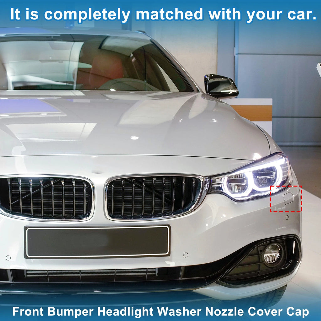 Washer Nozzle Cover Cap Front Left Replacement for BMW 428i (2014–2016)
