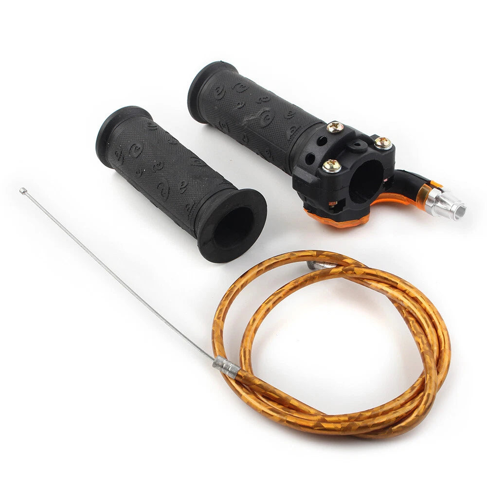 Twist Throttle Accelerator Grip Cable for 47/49cc Mini Pocket Dirt Bike Quad