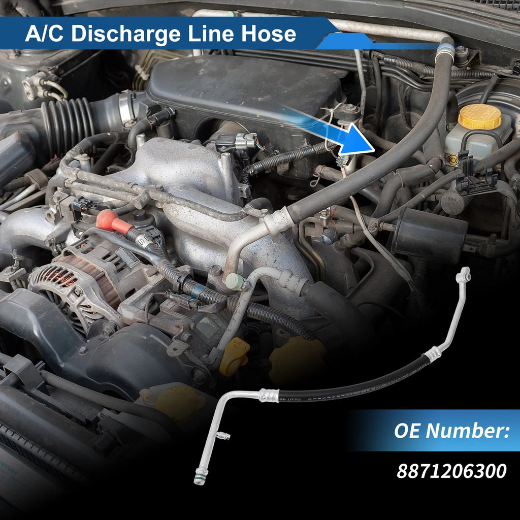 A/C Refrigerant Liquid Hose Replacement for Toyota Camry (2012–2017)